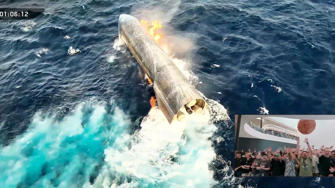 SpaceX to Catch Starship with Tower on Next Flight After Intact Splashdown