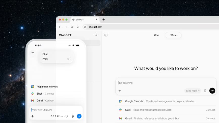 OpenAI Launches ChatGPT Work Agent Powered by GPT-5.6