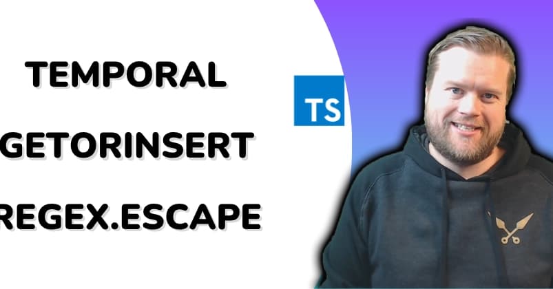 TypeScript 6.0: Temporal, Map.getOrInsert, and Go-Powered 7 Preview