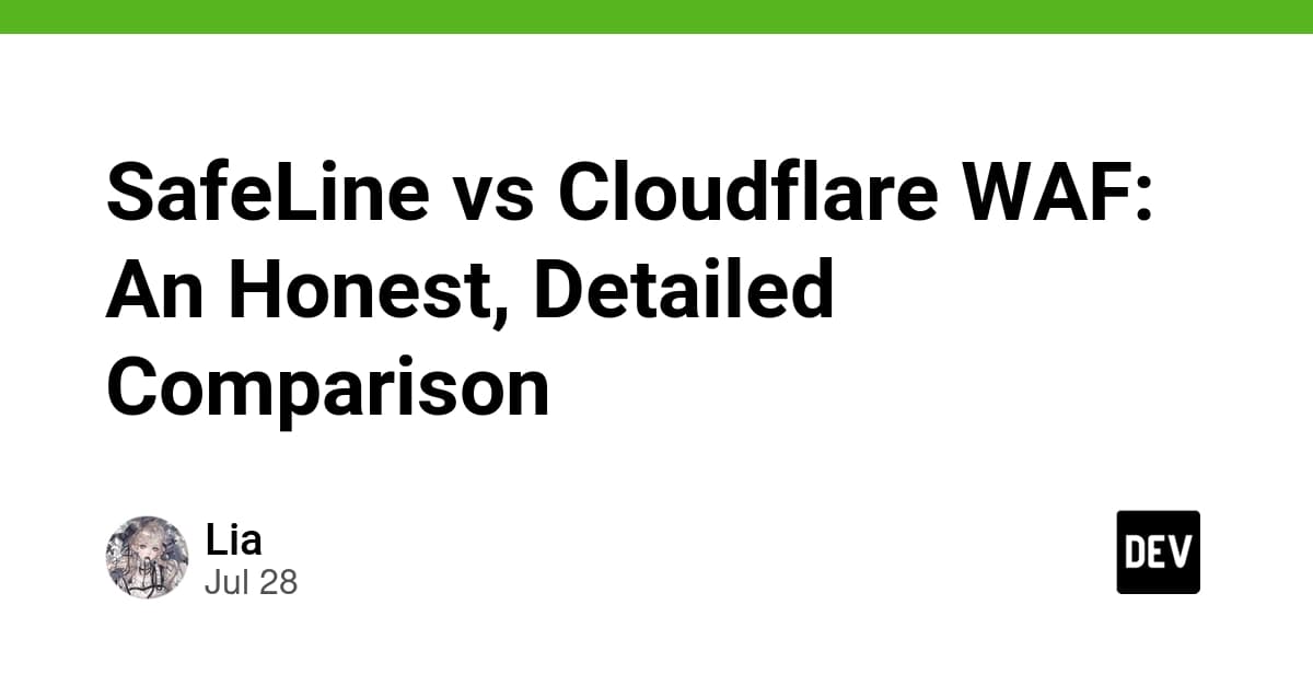 SafeLine WAF vs Cloudflare: 71% vs 11% Detection on Free Tier